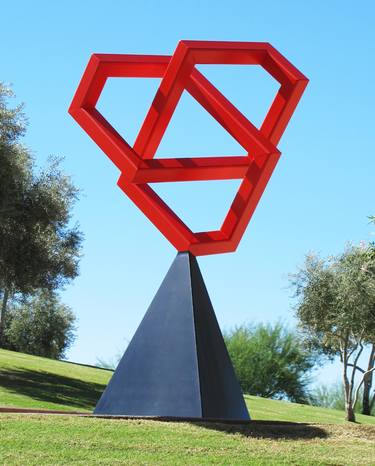 Original Abstract Sculpture by Kevin Caron
