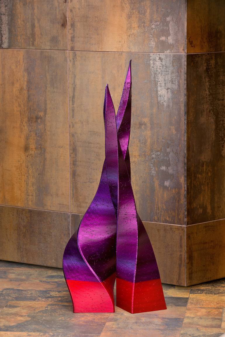 Print of Abstract Love Sculpture by Kevin Caron