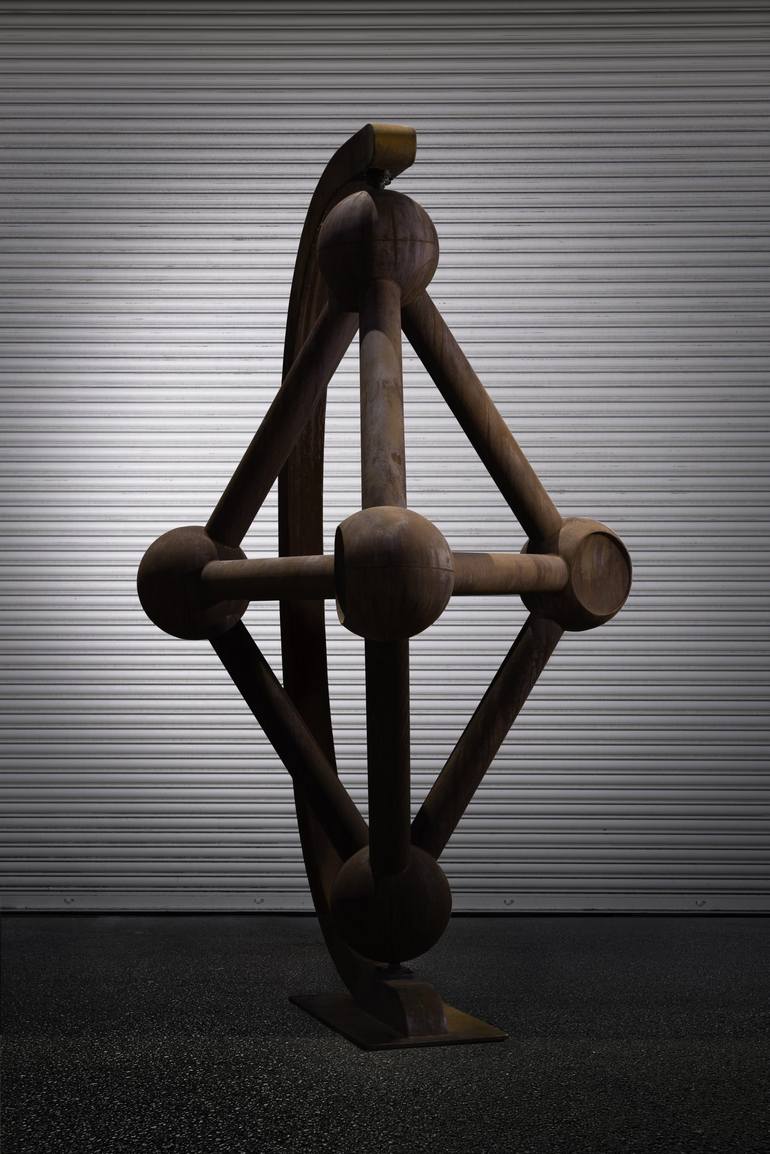 Original Kinetic Abstract Sculpture by Kevin Caron