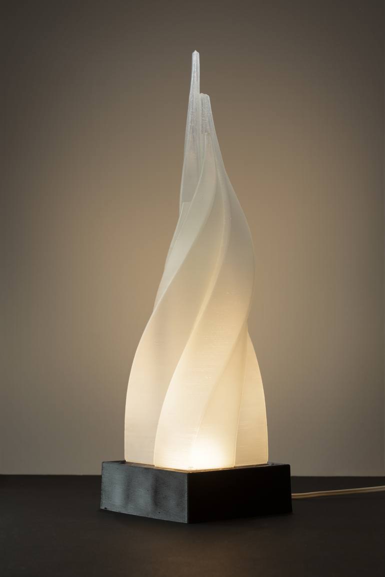 Original contemporary Light Sculpture by Kevin Caron