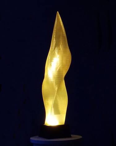 Original Contemporary Light Sculpture by Kevin Caron