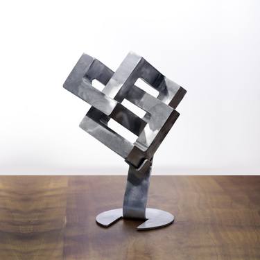 Print of Geometric Sculpture by Kevin Caron