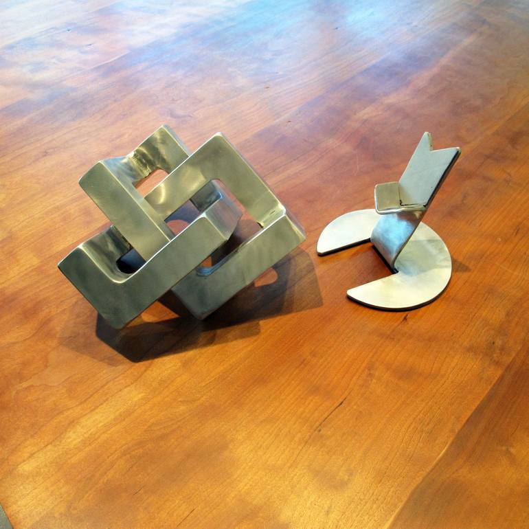 Original Geometric Sculpture by Kevin Caron