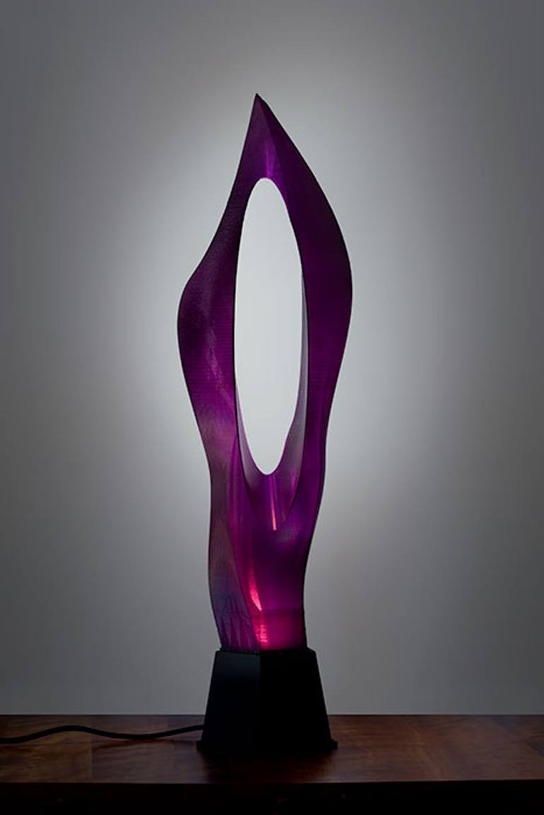 Original contemporary Light Sculpture by Kevin Caron