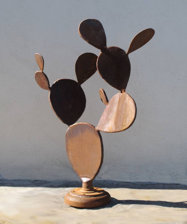Original contemporary Botanic Sculpture by Kevin Caron