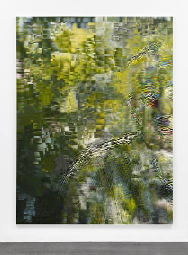 konrad wyrebek FoRRESTMAn Data error painting 150 x 200 cm thumb