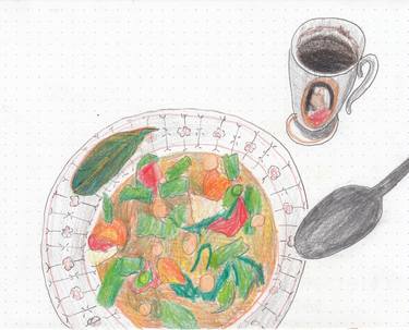 Print of Illustration Food Drawings by Marta Tuta