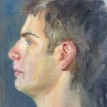 Man portrait by Fatima Karashaeva