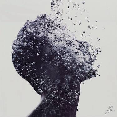 Original Portrait Mixed Media by Ade Santora