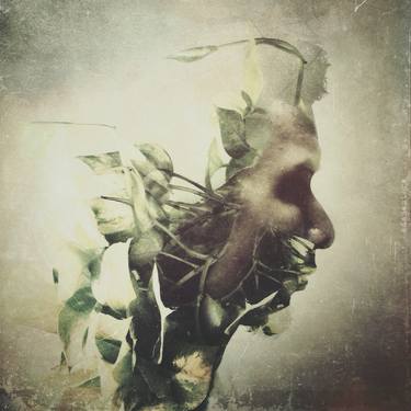 Original Portrait Mixed Media by Ade Santora