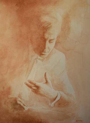 Print of Figurative Portrait Paintings by Thierry Seurre