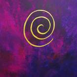 Philip Bowman Deep Purple And Gold by Modern Art Gallery