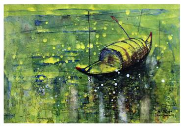 Print of Conceptual Boat Paintings by al-akhir sarker