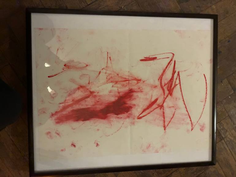 Original Abstract Expressionism Abstract Drawing by Lukasz Janiszewski