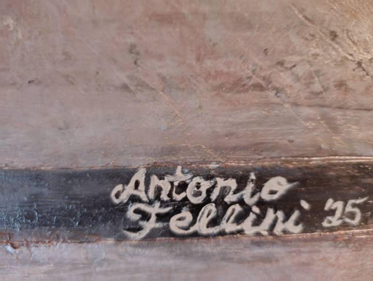 Original Contemporary Architecture Painting by Antonio Fellini