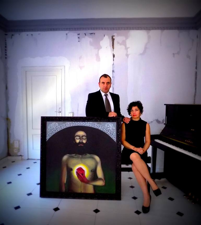 Original Figurative Other Painting by Antonio Fellini