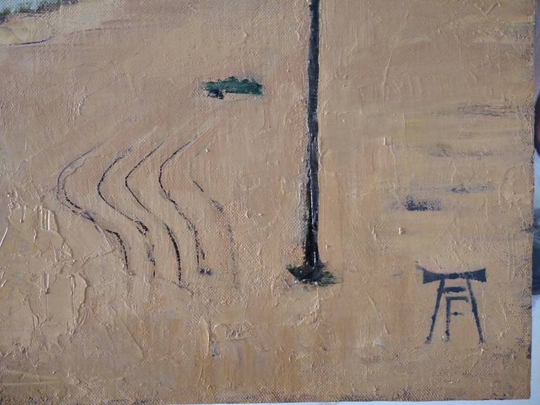 Original Figurative Landscape Painting by Antonio Fellini