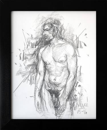 Original Nude Drawings by Carlo Molinari