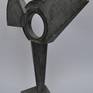 'Angel' is one of my semi abstract sculptures created from sheet steel, it has a galvanised etched finish.