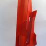 Sculpture from 6mm steel plate with a painted finish,