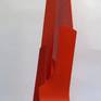 Sculpture from 6mm steel plate with a painted finish,