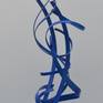 'Sirocco' is an abstract sculpture from steel with a painted finish.
