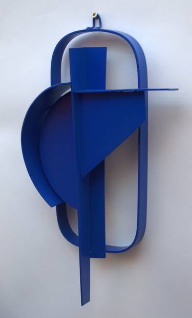 'Balance in blue' wall sculpture thumb