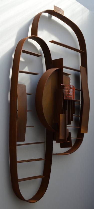 Original Abstract Wall Sculpture by Nick Moran