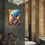 portrait african woman interior