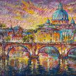 Rome in the evening by VIKTORIJA LAPTEVA