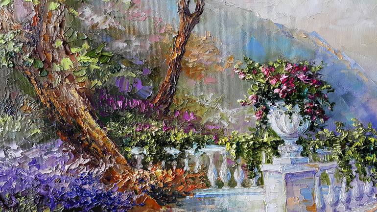 Original Impressionism Language Painting by VIKTORIJA LAPTEVA