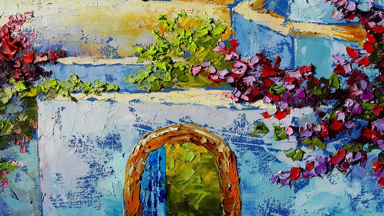 Original Impressionism Landscape Painting by VIKTORIJA LAPTEVA