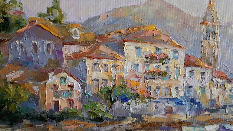 Original Expressionism Landscape Painting by VIKTORIJA LAPTEVA