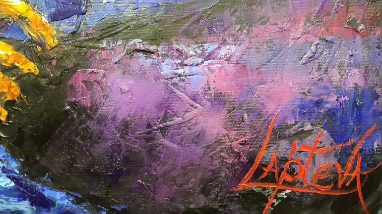 Original Abstract Expressionism People Painting by Viktorija Lapteva