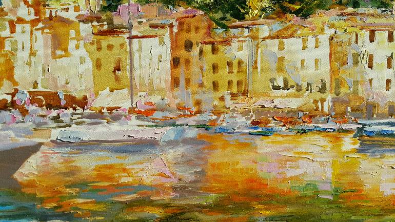 Original Impressionism Landscape Painting by VIKTORIJA LAPTEVA