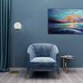 Seascape Blue Ocean Interior