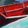 Painting Boats, landscapes Detail
