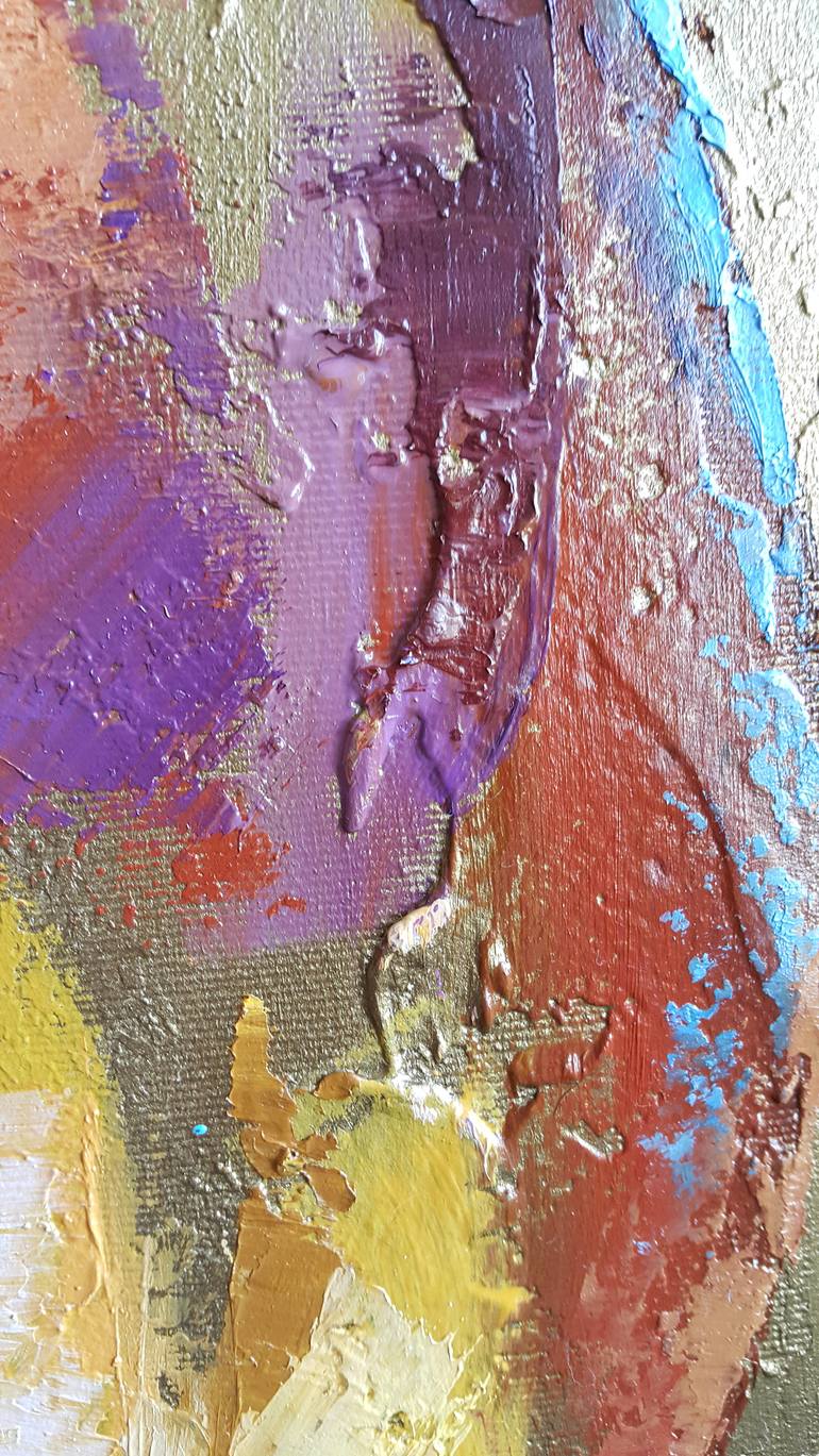 Original Expressionism Animal Painting by Viktorija Lapteva