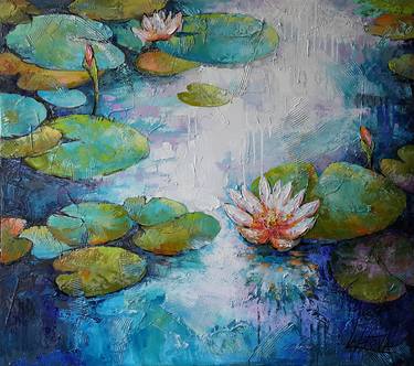 Original Impressionism Landscape Paintings by VIKTORIJA LAPTEVA