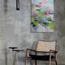 Painting Pink water lilies Interior