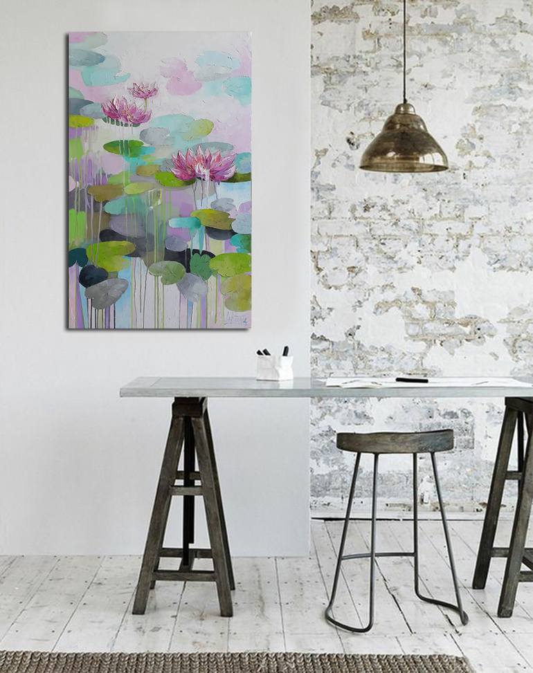 Original Abstract Expressionism Abstract Painting by Viktorija Lapteva