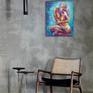 Painting Nude girl Interior