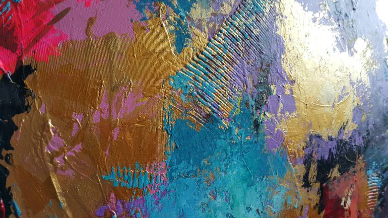 Original Expressionism Abstract Painting by Viktorija Lapteva