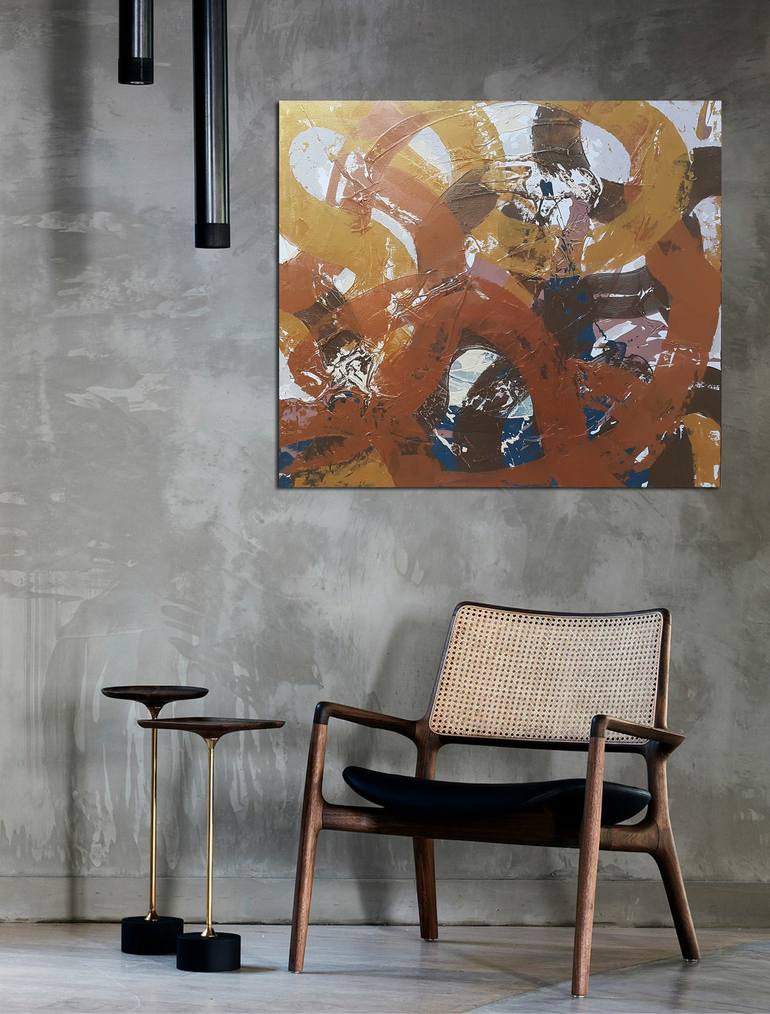 Original Abstract Painting by Viktorija Lapteva