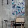 Invisible thoughts - abstract painting Interior