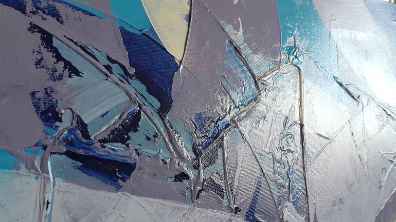 Original Abstract Expressionism Abstract Painting by Viktorija Lapteva