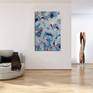 Invisible thoughts - abstract painting Interior