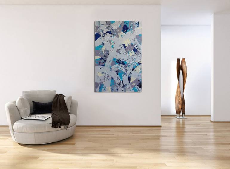 Original Abstract Expressionism Abstract Painting by Viktorija Lapteva