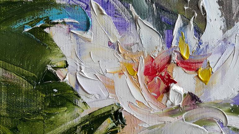 Original Abstract Expressionism Abstract Painting by Viktorija Lapteva