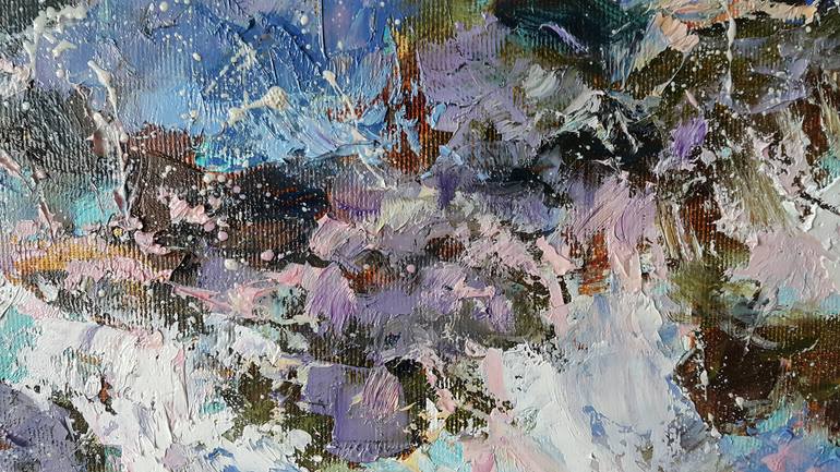 Original Expressionism Travel Painting by Viktorija Lapteva